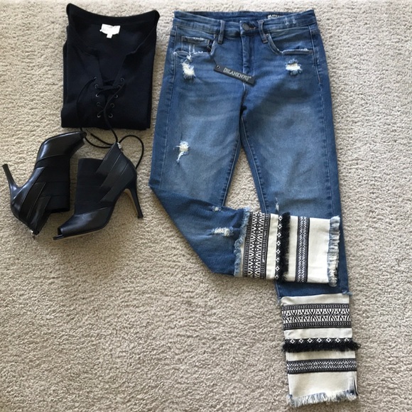 Blank NYC Denim - [BLANK NYC] High Rise Tapered Jeans